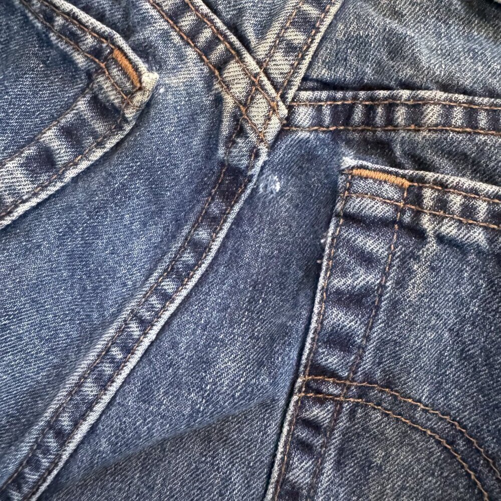 Vintage 90s LEVI'S Silver Tab Loose WPL423 High Waist Denim Jeans Women's 8 - Picture 8 of 9